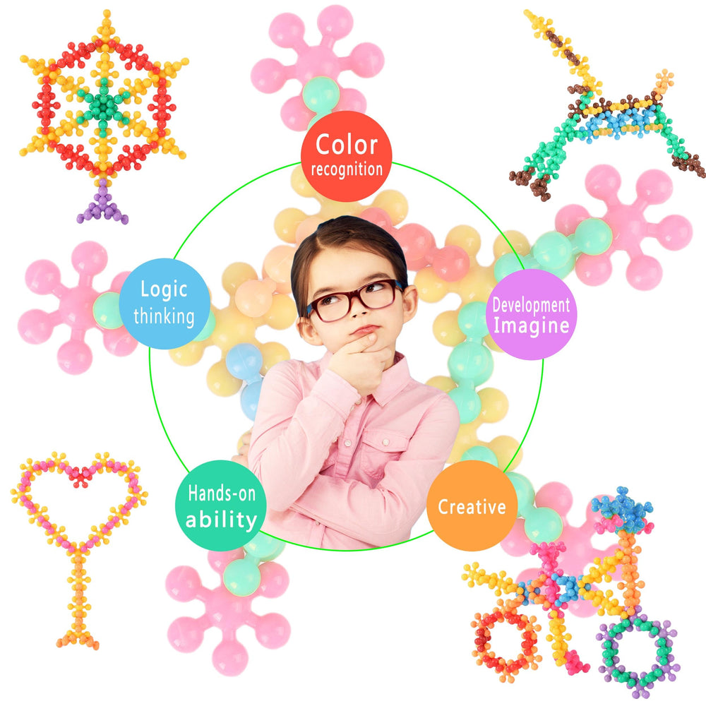 TOMYOU Building Blocks for kids foster imagination and problem-solving through hands-on play.