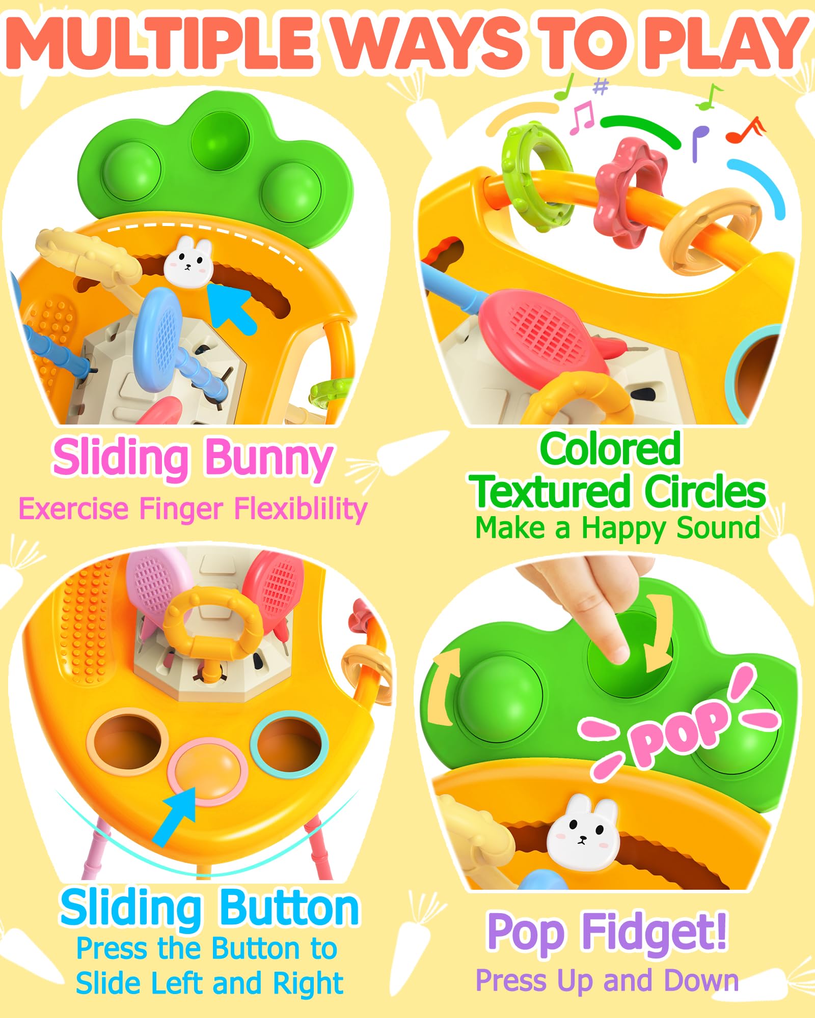 Tonberless Montessori-inspired color textures support visual and tactile learning