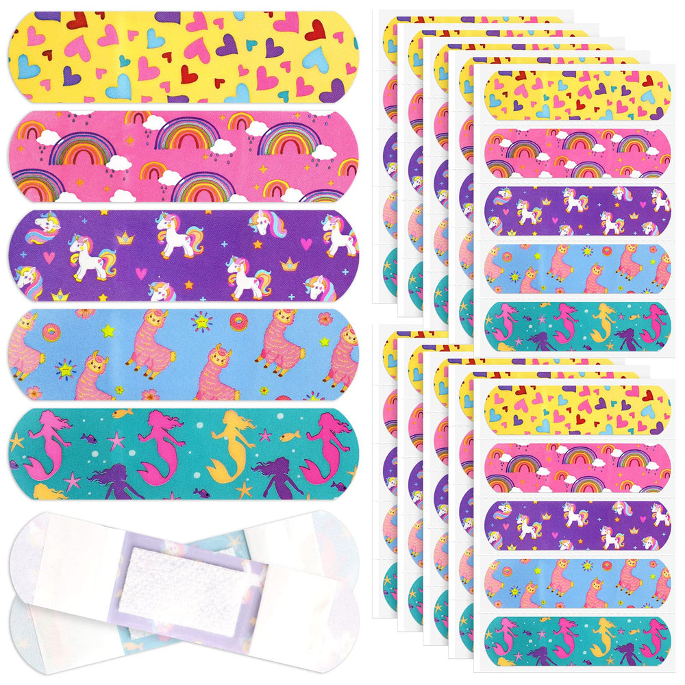 Tondiamo cartoon bandages collection offers kid-friendly protection during playtime