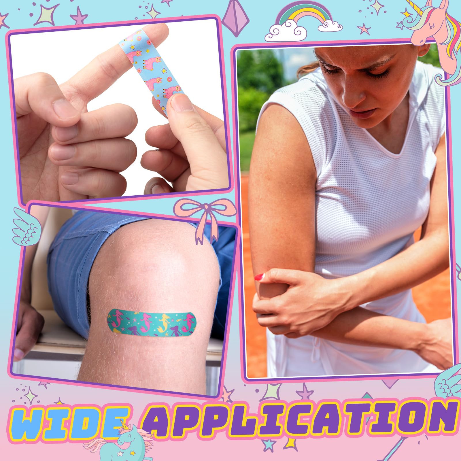 Tondiamo kids bandages pack provides hygienic, portable wound protection on the go
