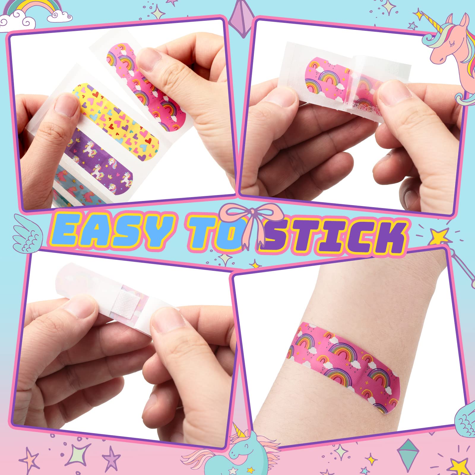 Tondiamo mermaid bandages pattern adds fun while protecting minor scrapes