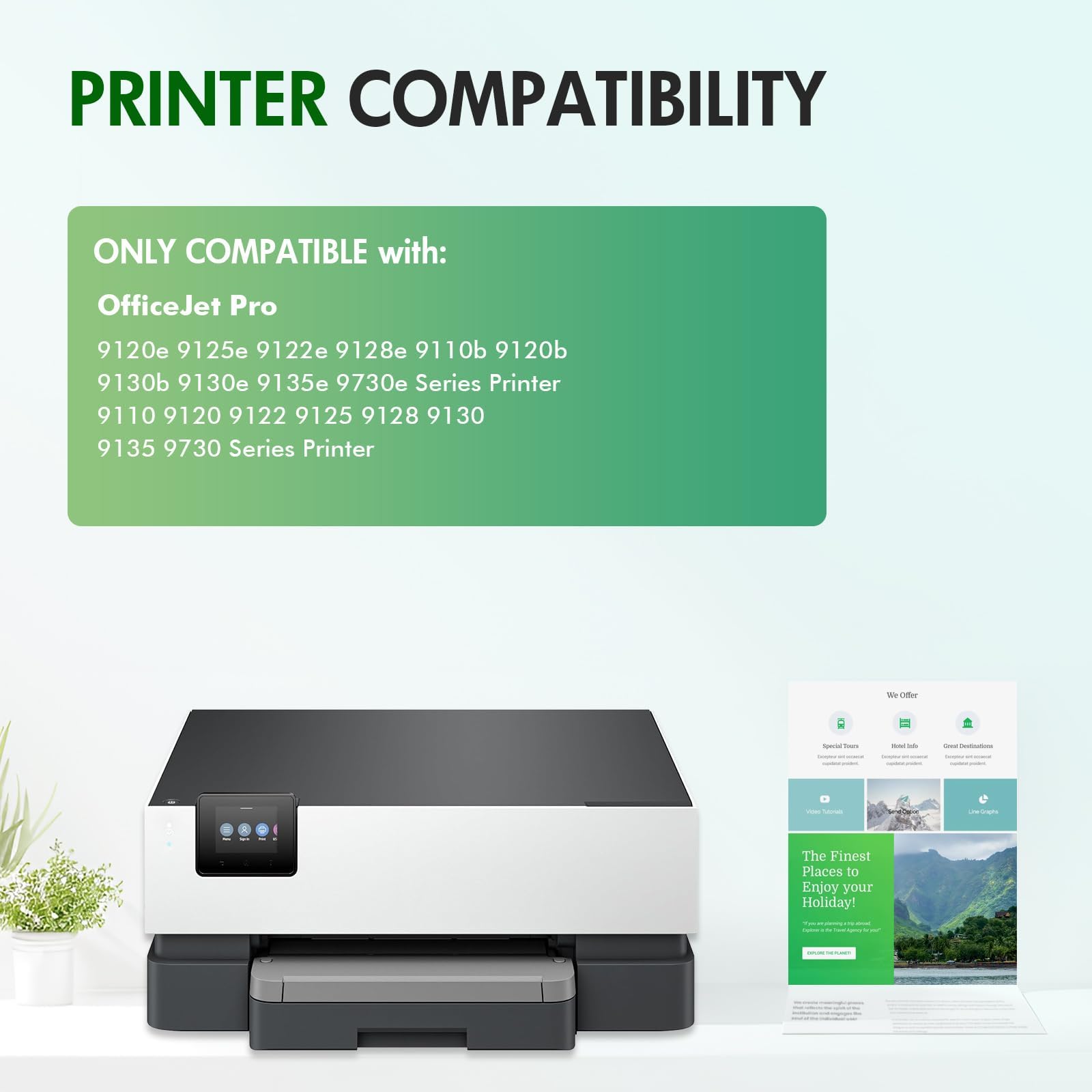Toner Bank 936XL cyan cartridge showing vibrant color