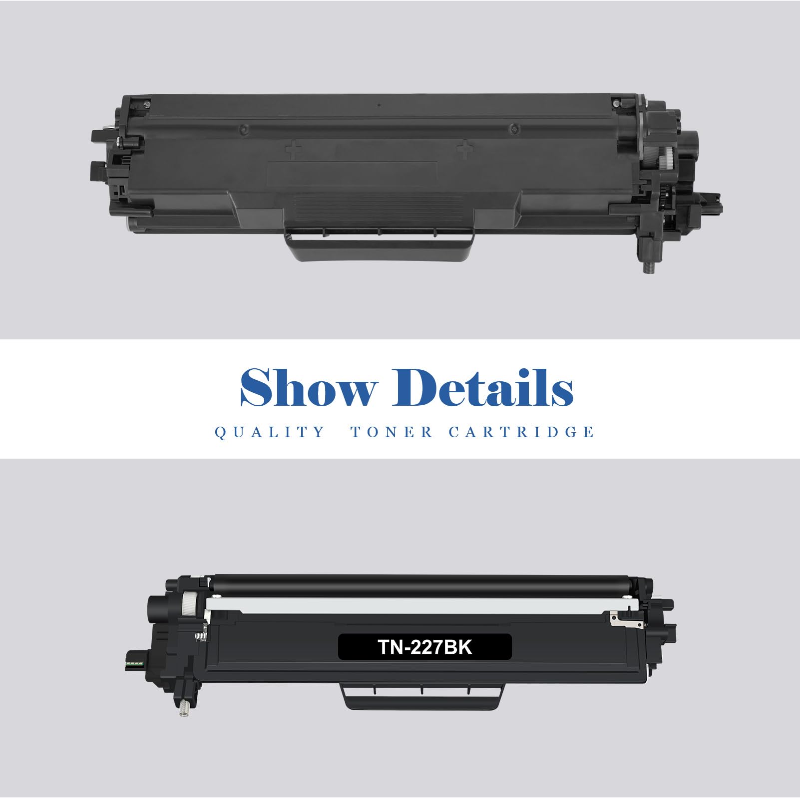 Toner H-Party high-yield print test sample showing bold results.