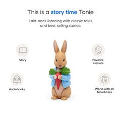 Benjamin Bunny tale in Tonies collection ideal for family reading sessions.