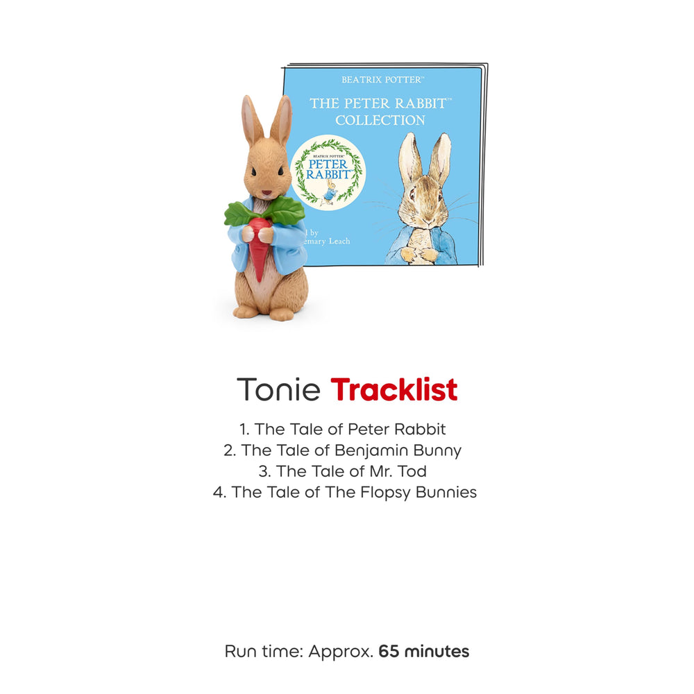 Flopsy Bunnies track in Tonies collection to encourage listening.