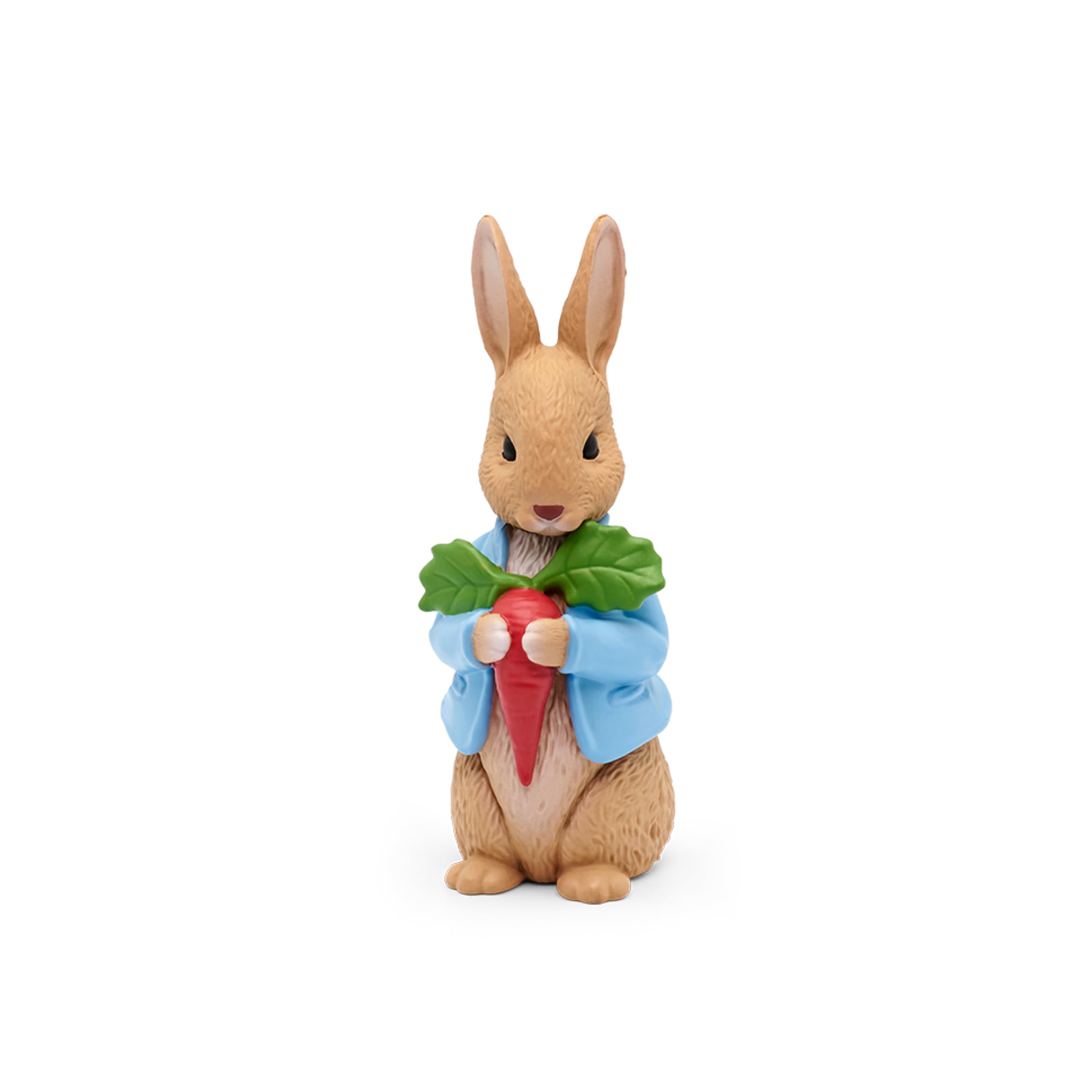 Peter Rabbit story image with Tonies figure for tale-focused listening.