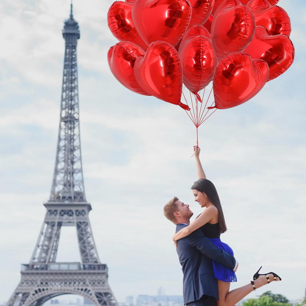 TONIFUL foil balloons catch light with a glossy finish for a bright backdrop.
