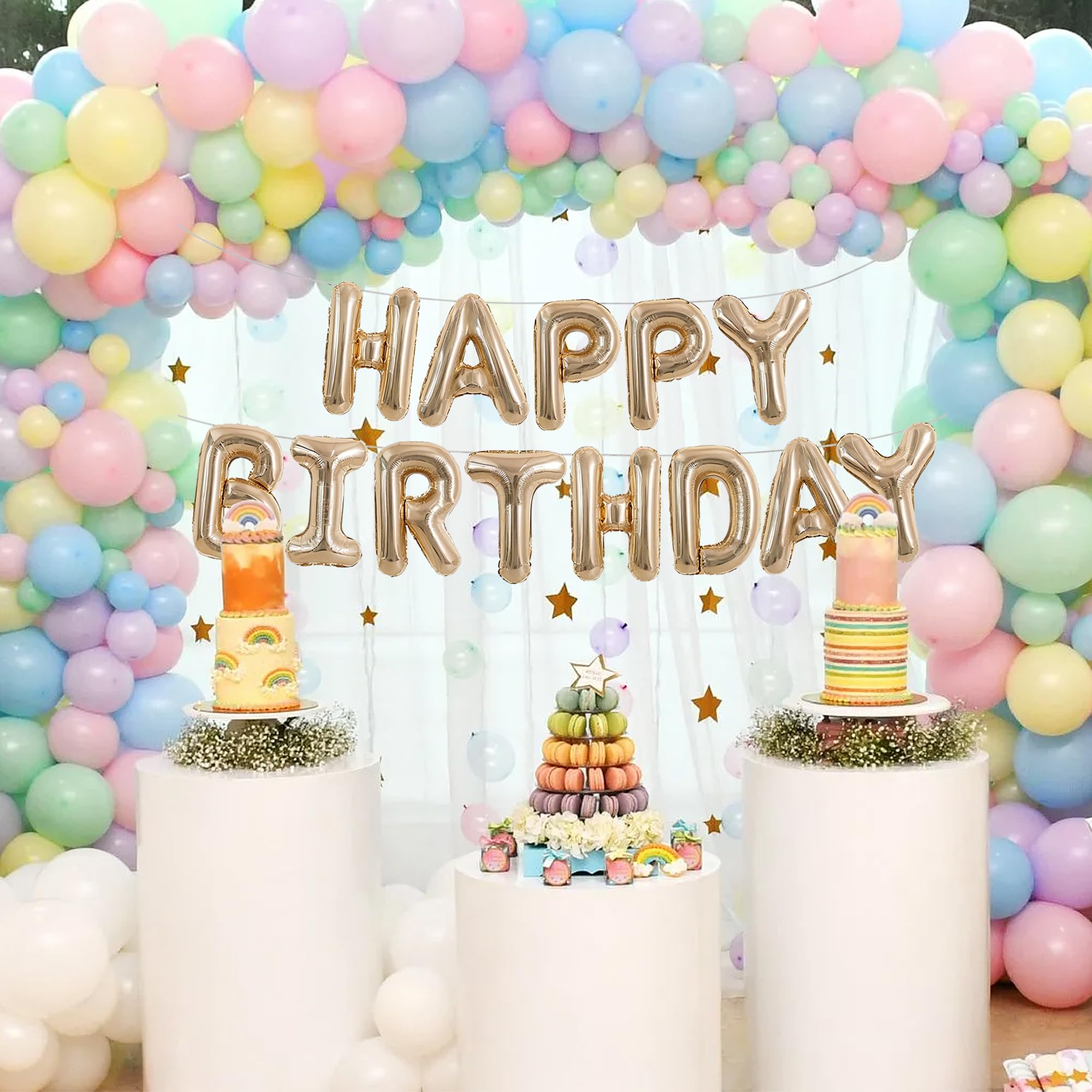 TONIFUL reusable banner design offers durable party decor for future celebrations.