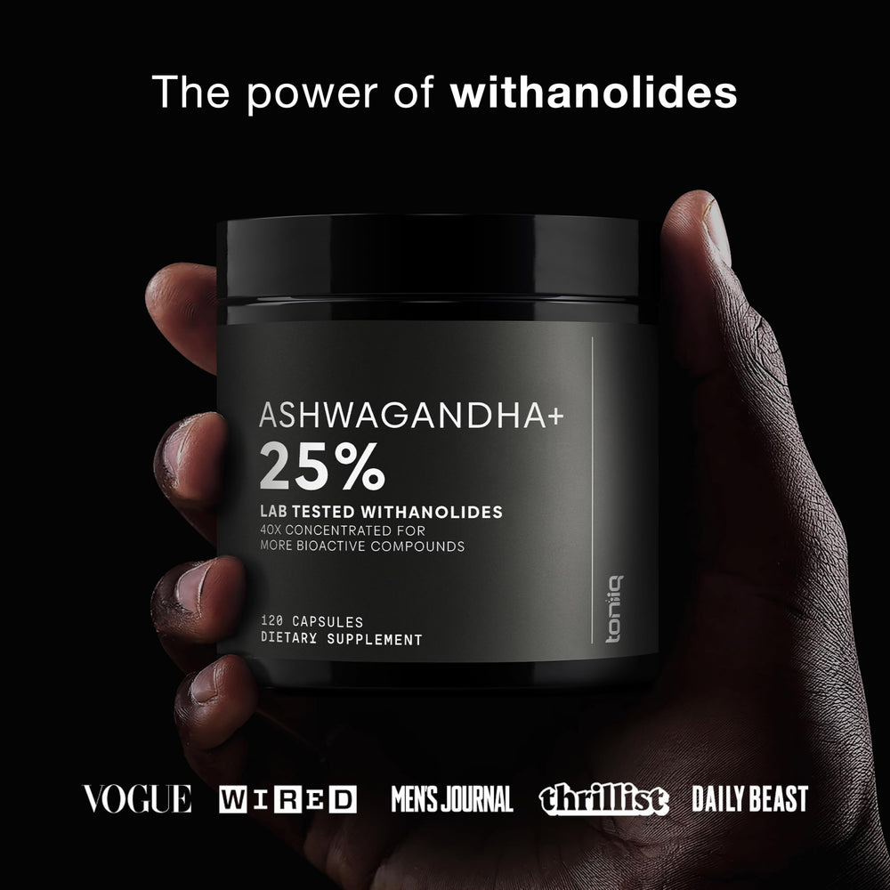 Toniiq Ashwagandha independent lab testing ensures purity and potency