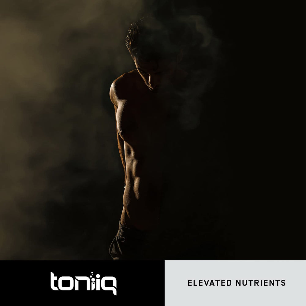 Toniiq DHEA 100mg serving scoop ready for daily use