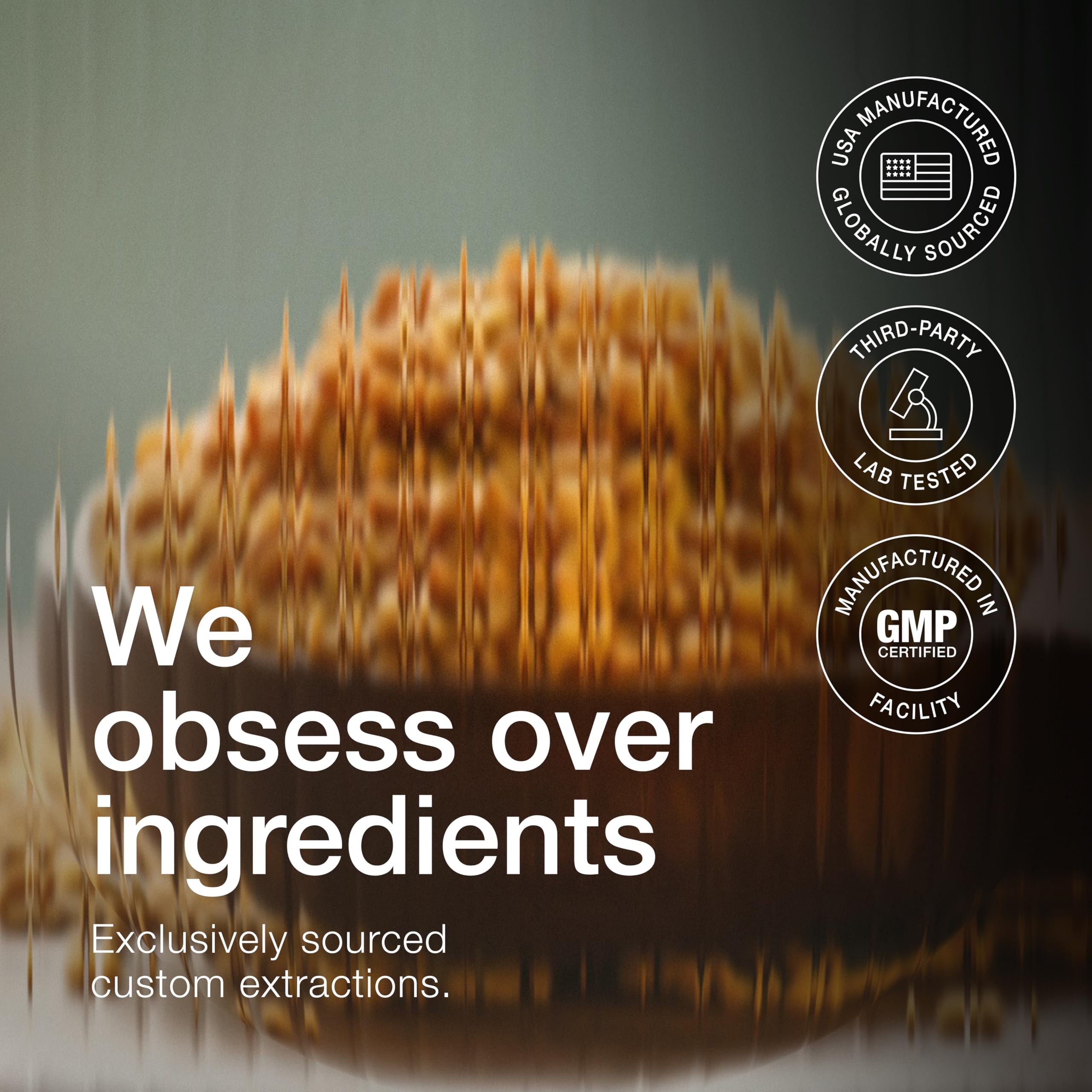 Toniiq Fenugreek capsules serving size visual for quick dosing.