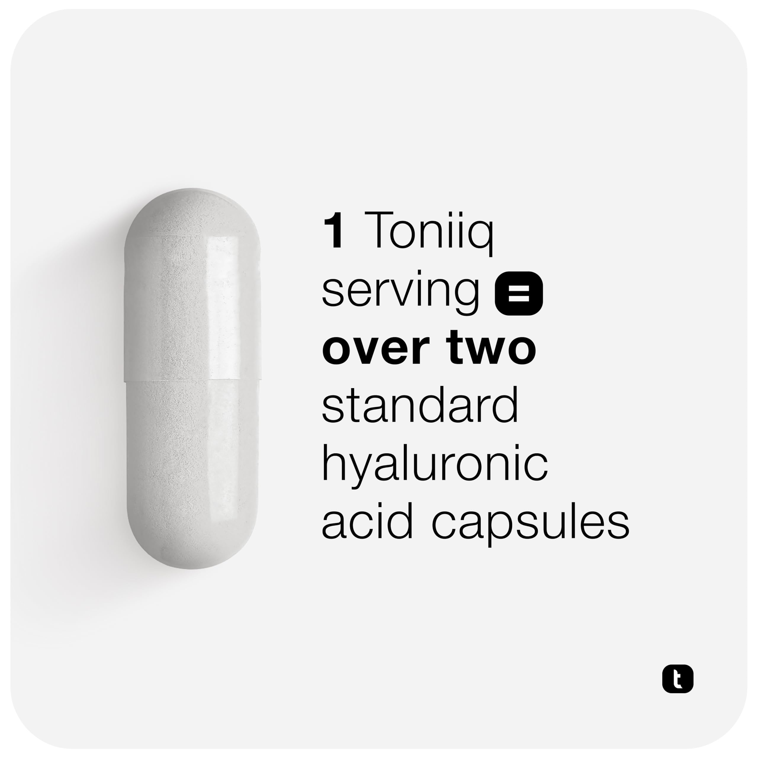 Toniiq Hyaluronic Acid production process diagram, illustrating fermentation.