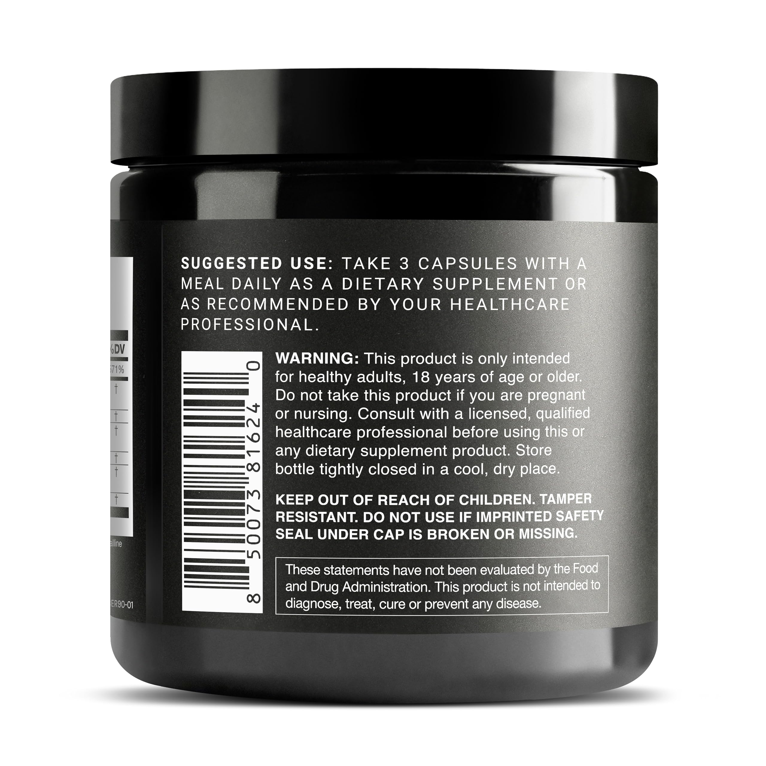 Toniiq Liposomal Berberine bottle with quality seals and care