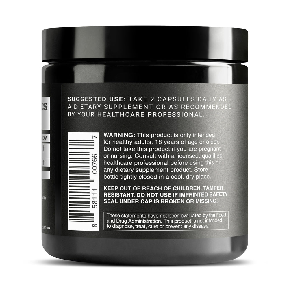 Third-party testing seal confirming purity and safety standards