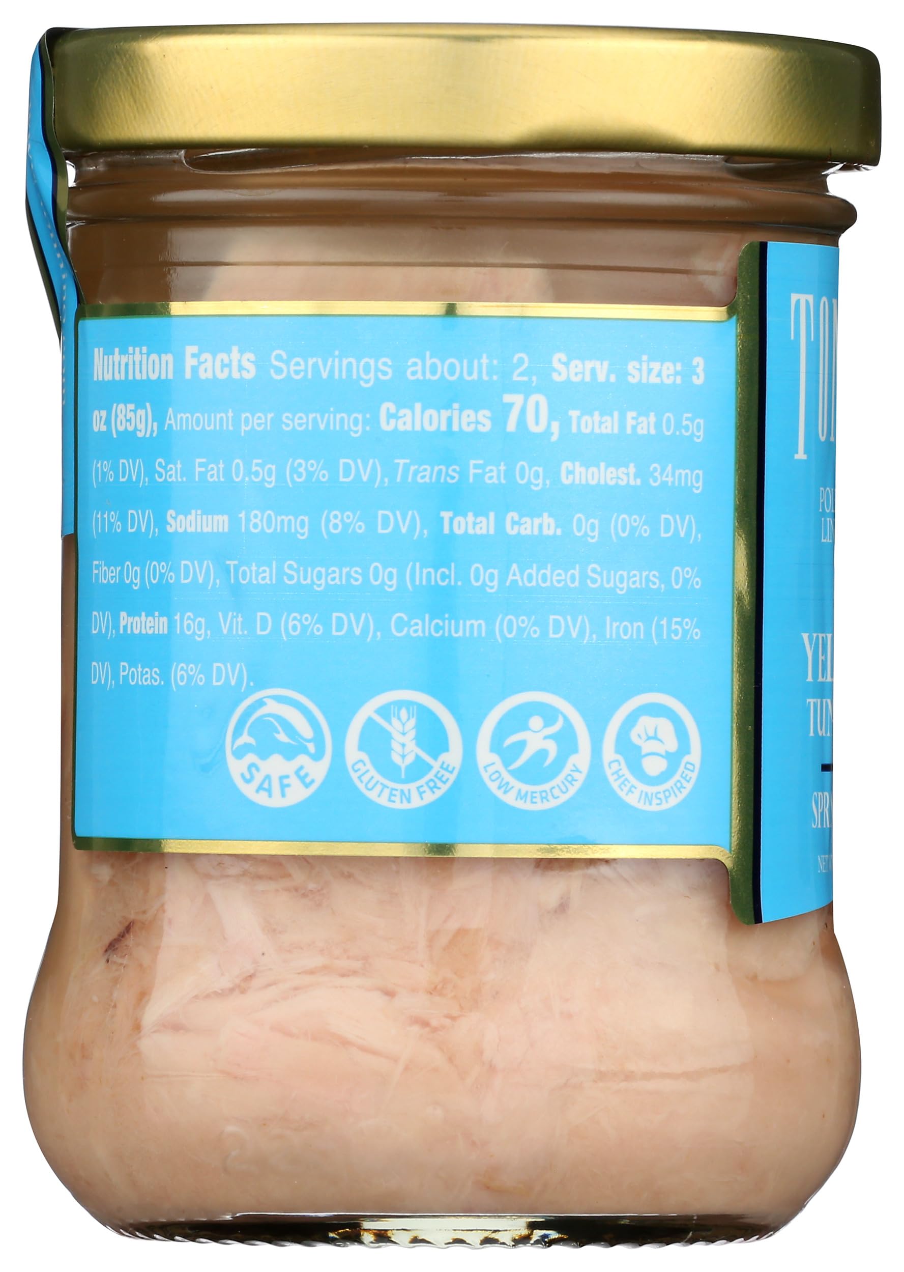 Tonnino tuna with crackers as a simple, protein-rich snack
