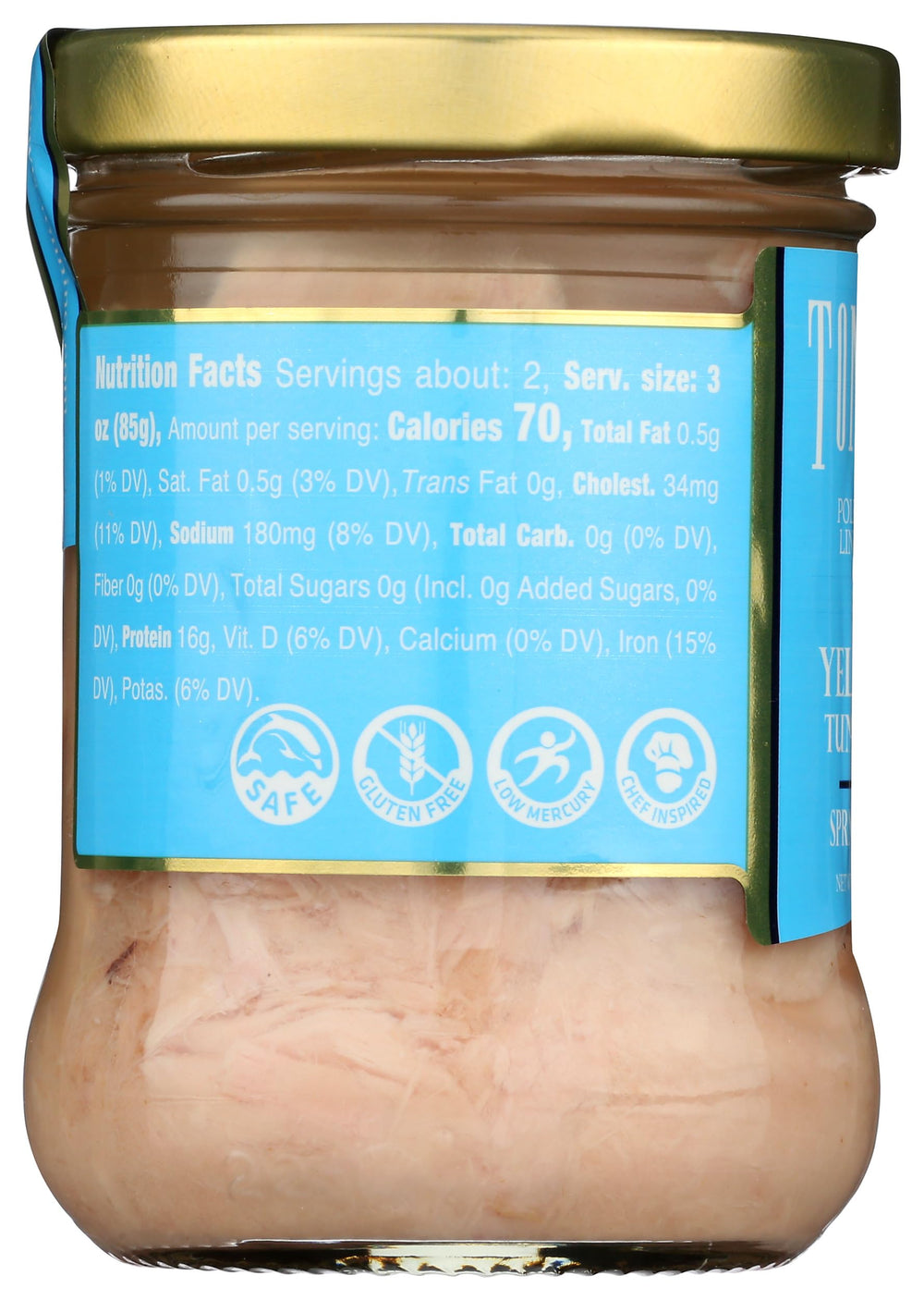 Tonnino tuna with crackers as a simple, protein-rich snack