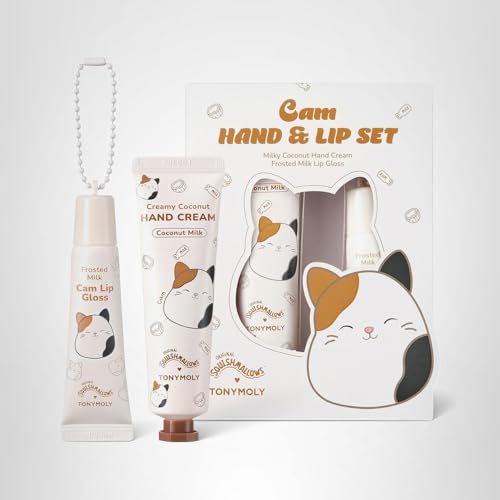 TONYMOLY Cam Cat duo on display highlights a cute, practical pairing