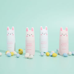 TONYMOLY Pocket Bunny Mist with aloe and berry extracts calms skin.