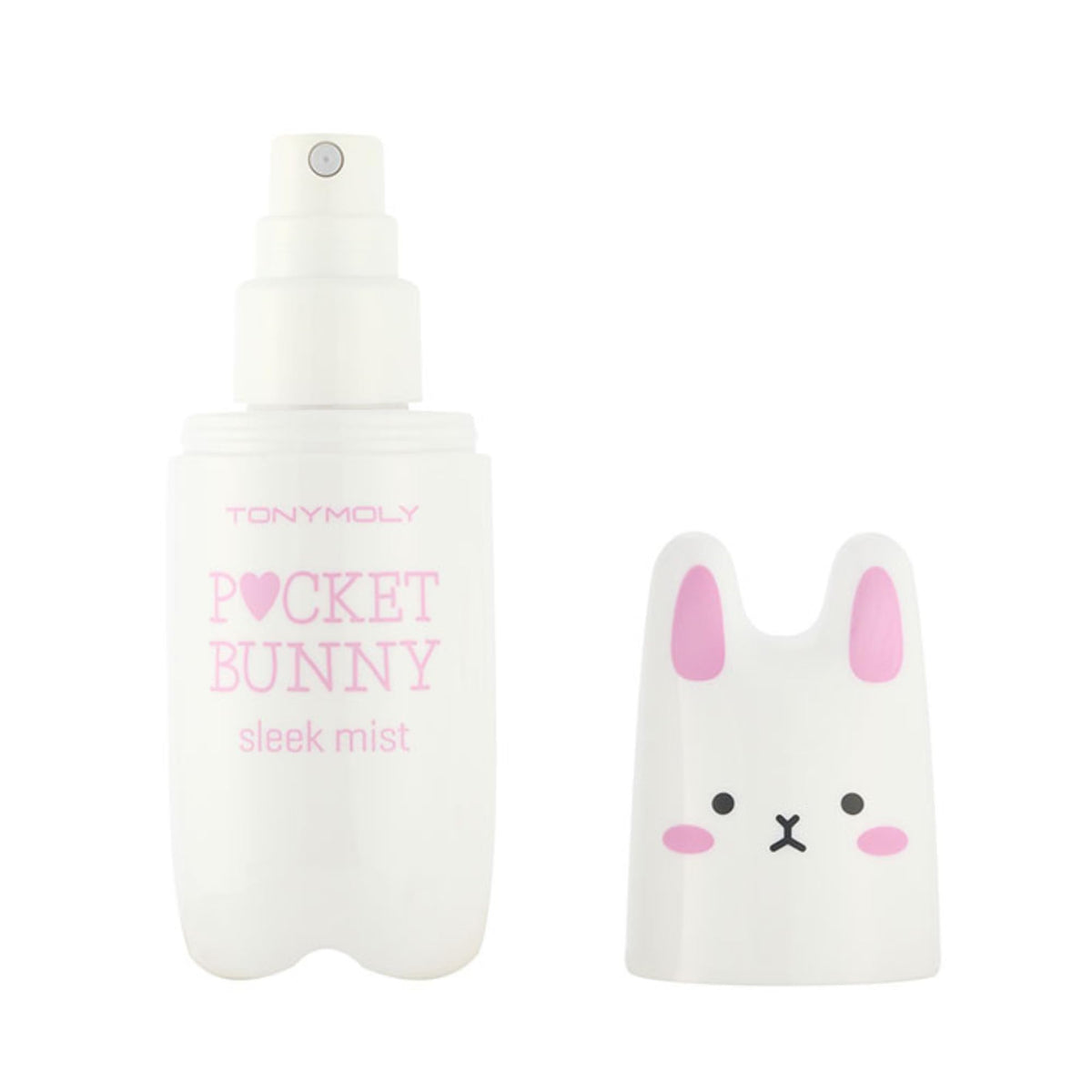 TONYMOLY Pocket Bunny Mist bottle for on-the-go hydration and quick refreshment.