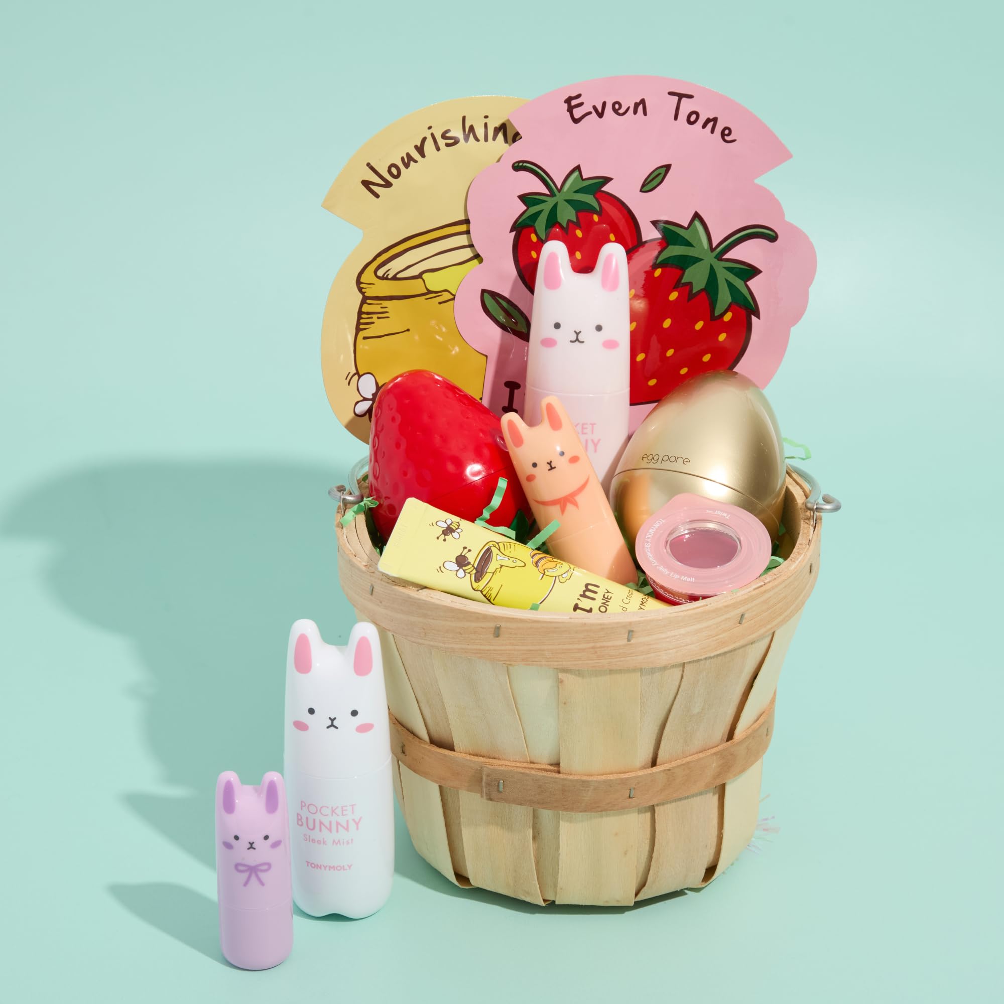 TONYMOLY Pocket Bunny Mist cute bunny design makes Easter gifts.