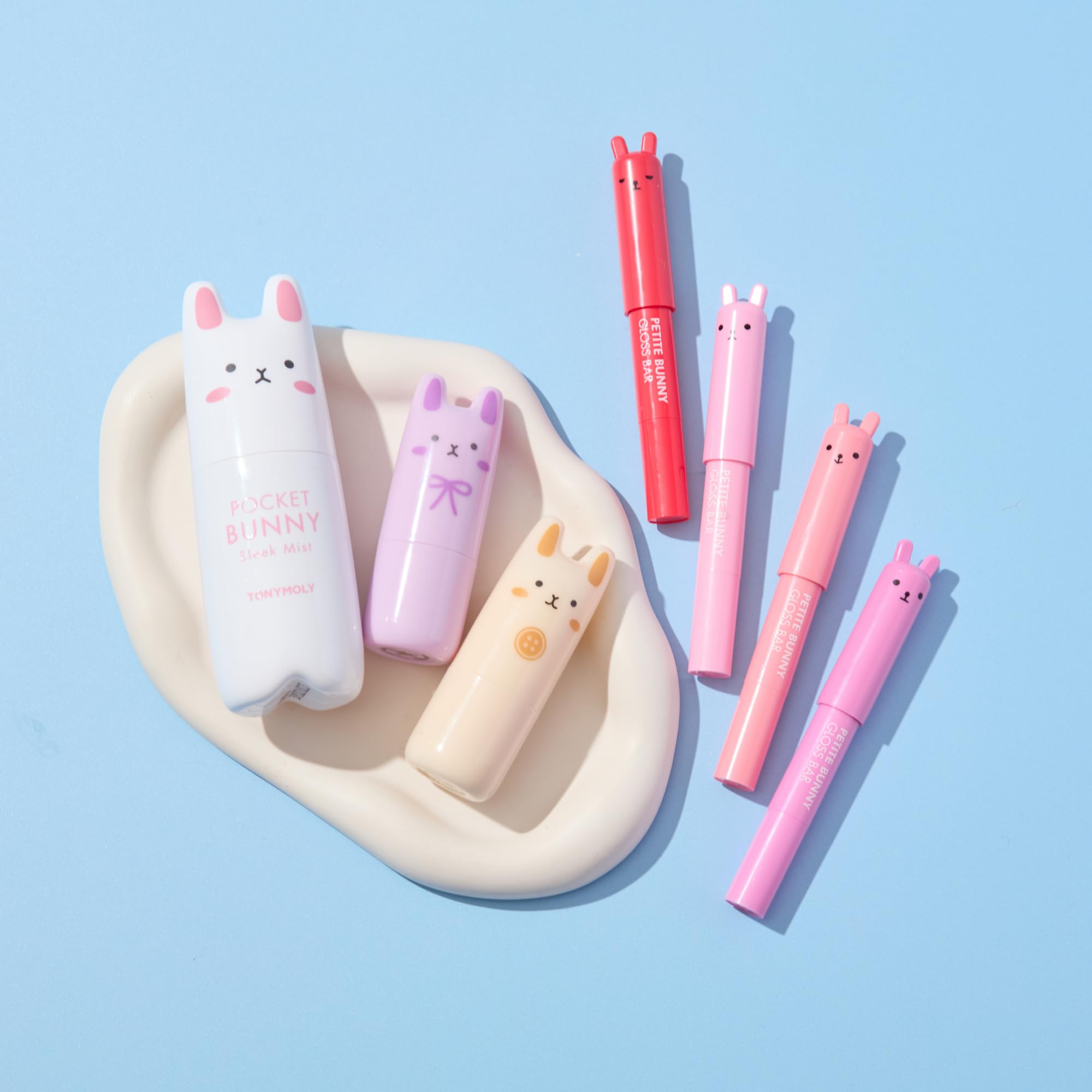 TONYMOLY Pocket Bunny Mist travel-friendly spray boosts hydration anytime.