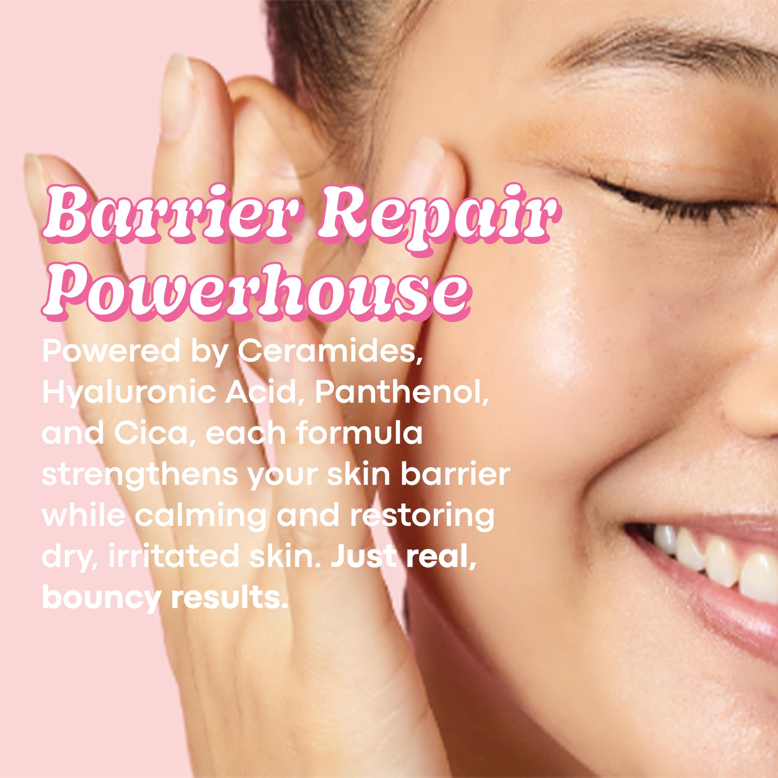 TONYMOLY Wonder Ceramide Mochi Milky Toner bottle demonstrates easy dispense for routine use.