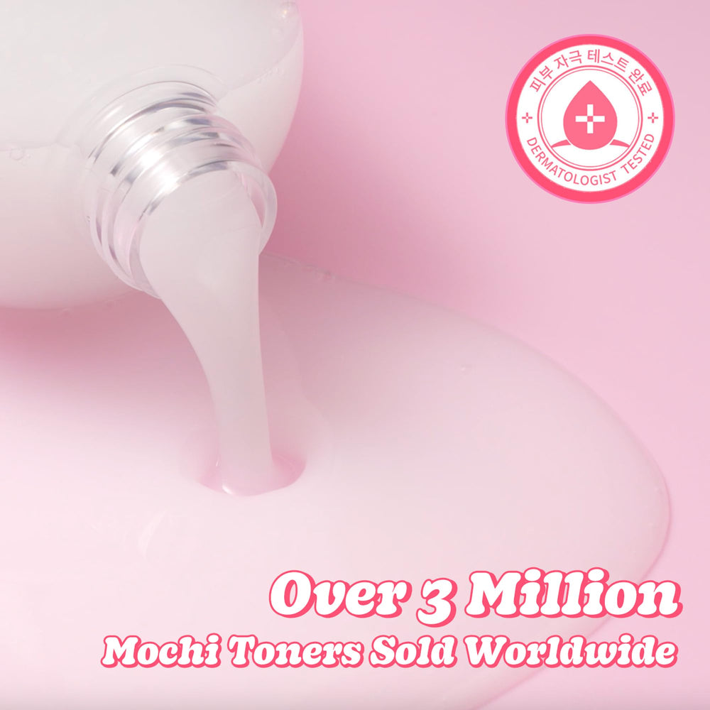TONYMOLY Wonder Ceramide Mochi Milky Toner ingredients label emphasizes 5,000 ppb ceramide.