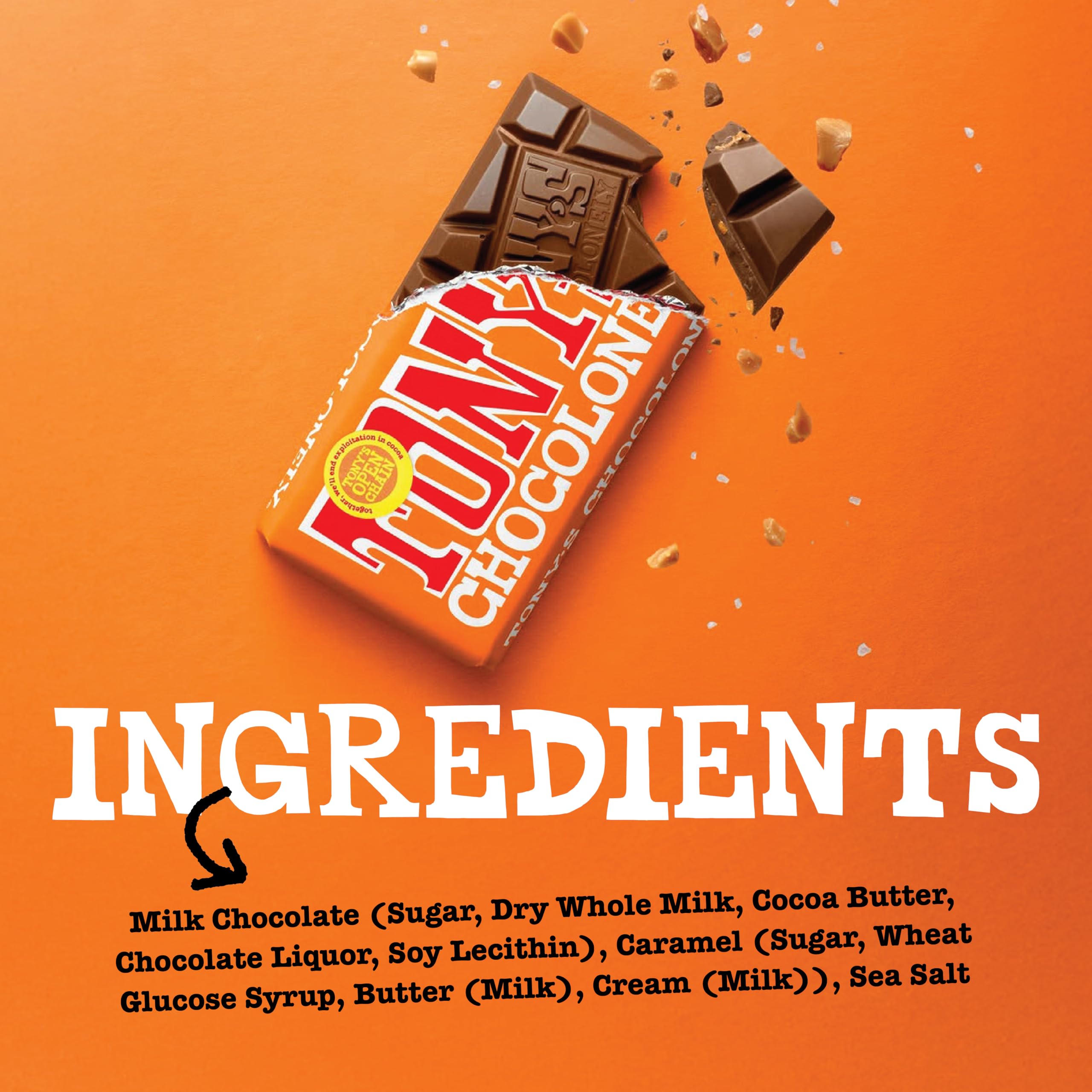 Tony's Chocolonely unequal pieces emphasize fairness message in every bite