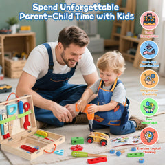 Tonze electric drill close-up for realistic pretend play.