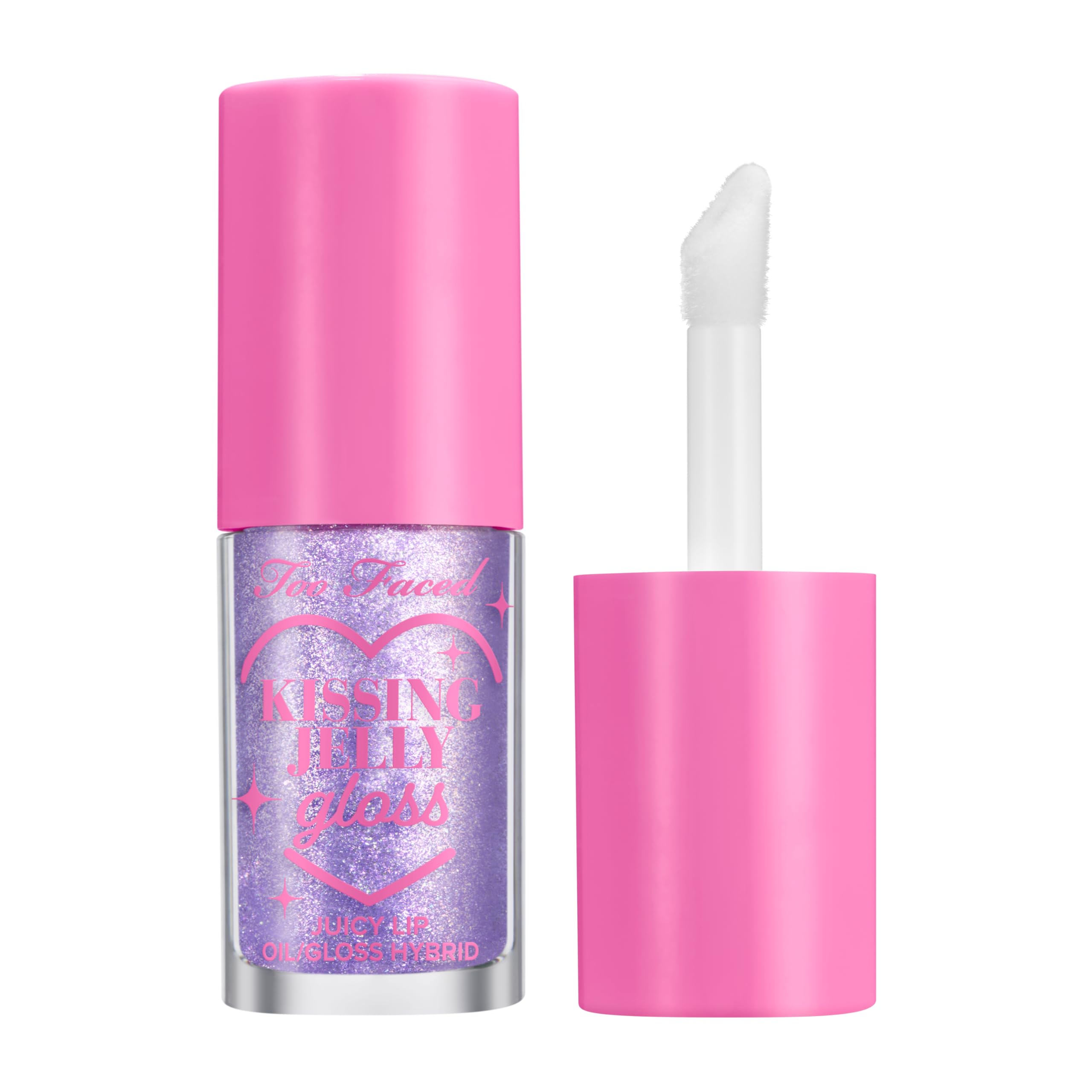 Too Faced Kissing Jelly Ornament adds iridescent shine to any look.