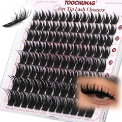 TOOCHUNAG anime lash clusters dense volume for a fuller gaze