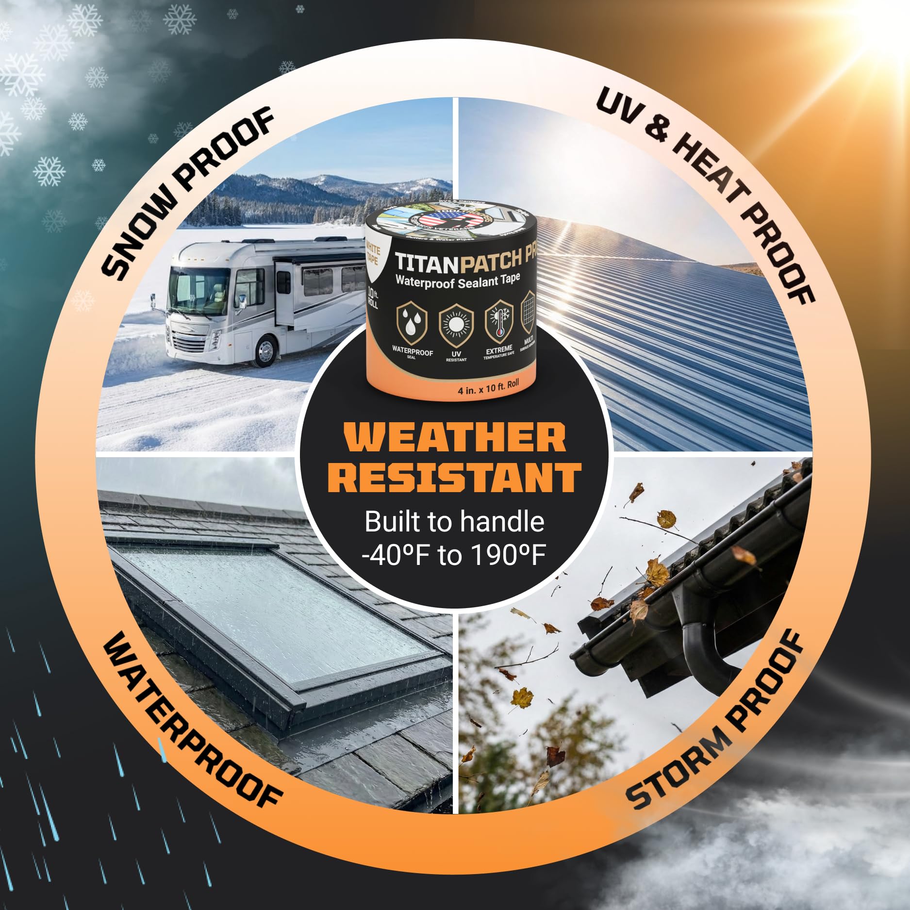 TOOLTROOPERS TITANPATCH PRO bonds EPDM rubber for reliable repairs.