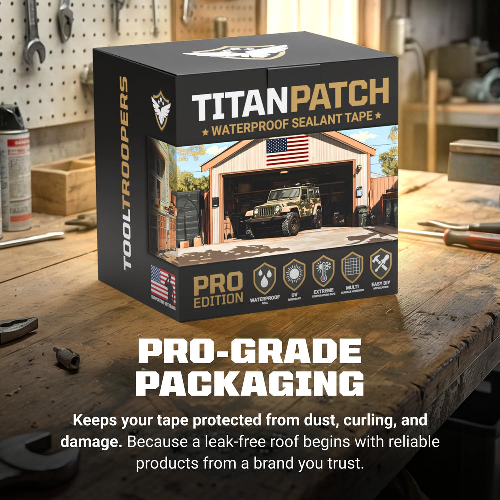 TOOLTROOPERS TITANPATCH PRO endures extreme temperatures for reliable seams.
