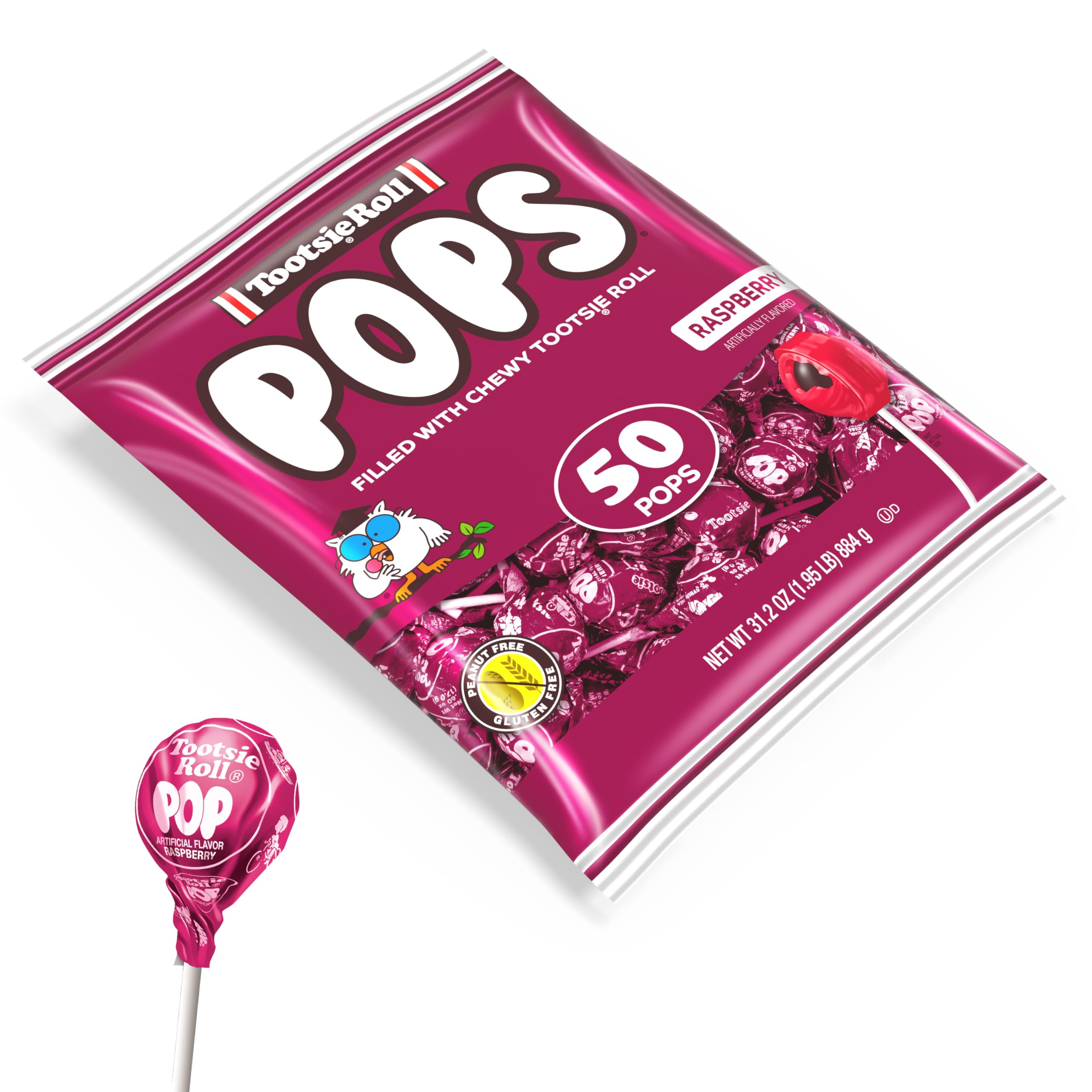 Tootsie Pops Purple wrappers in gift-ready packaging for celebrations.