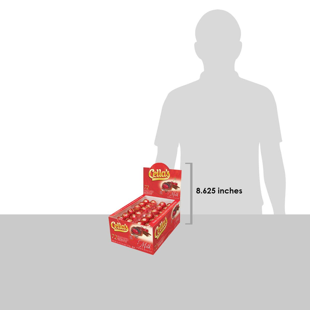 Tootsie Roll Cella's premium cherry cordial with milk chocolate finish.