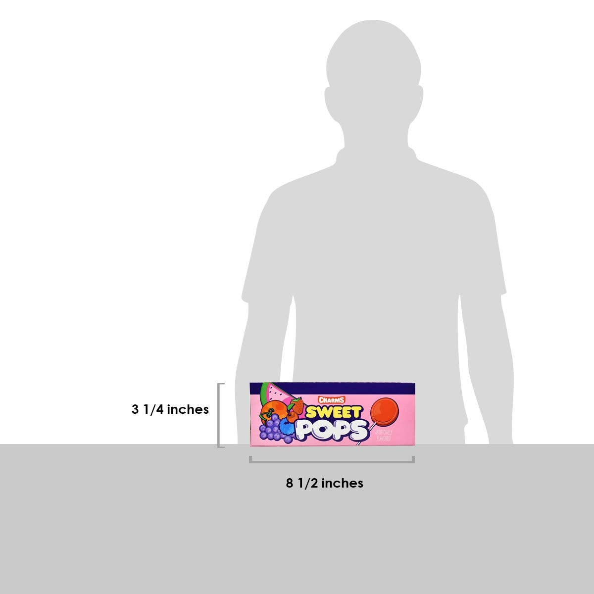 Tootsie Roll Charms on-the-go snack pack for quick, portable snacking.