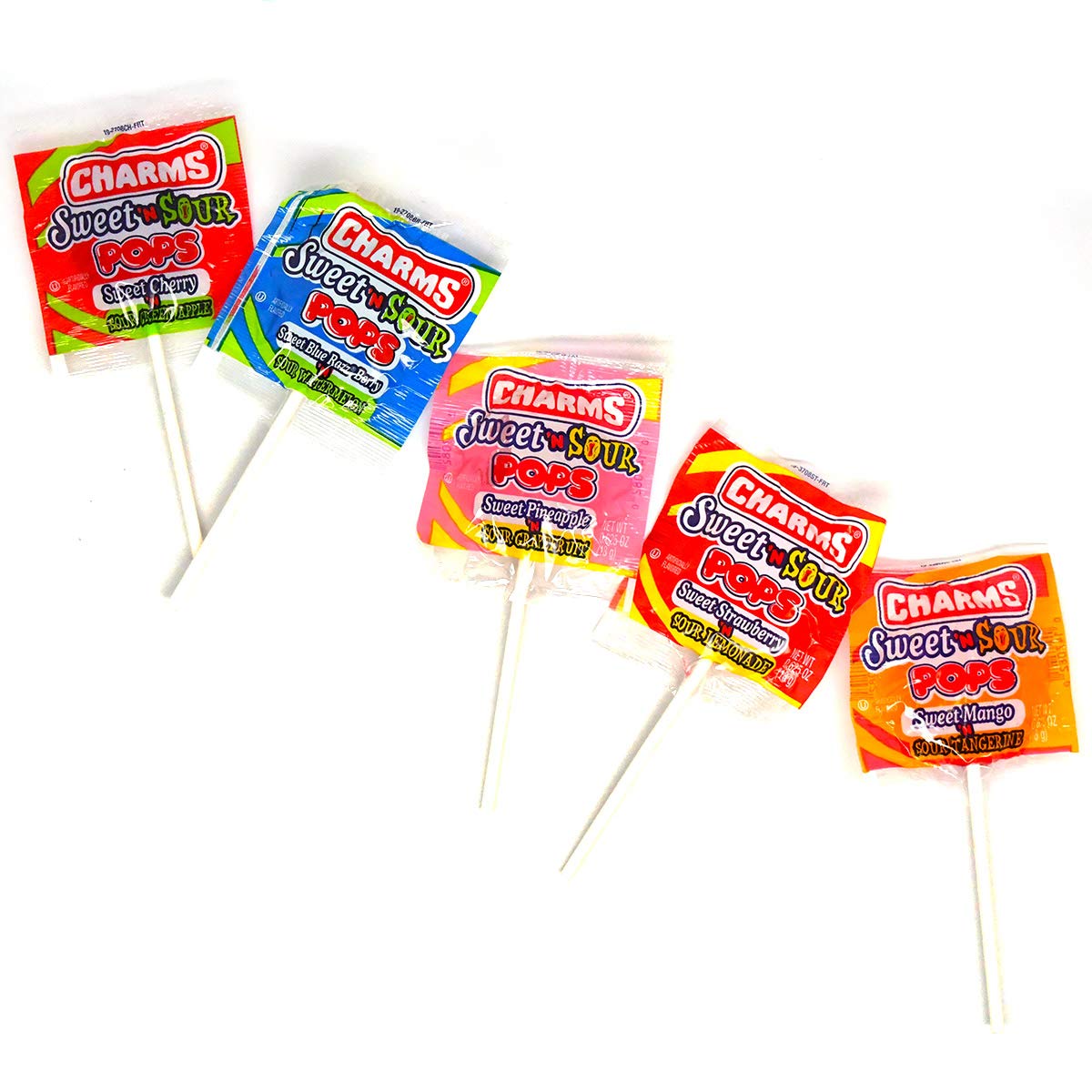 Tootsie Roll Charms Pops box of 48 pieces for sharing