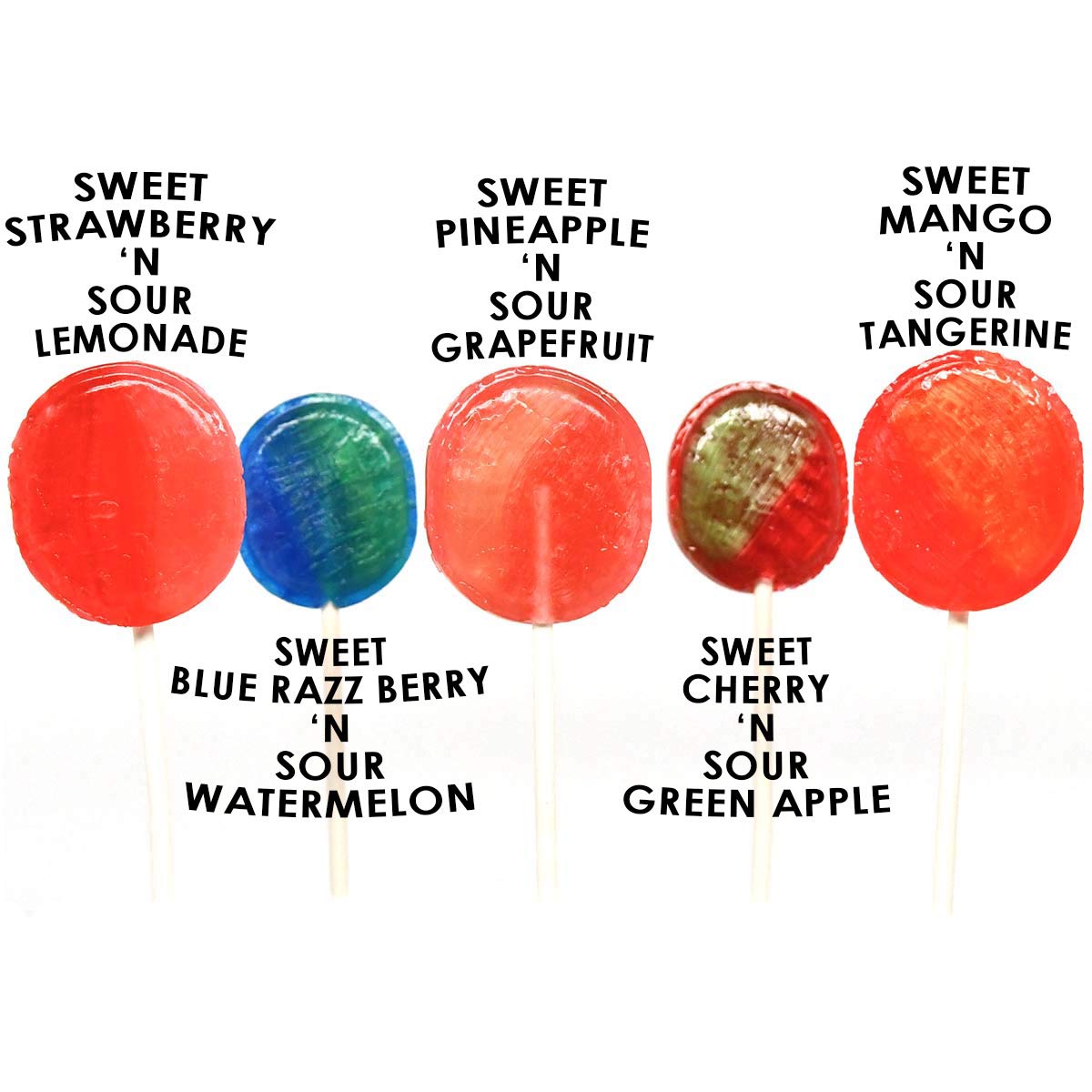 Tootsie Roll Charms Pops flat pop design for easy handling