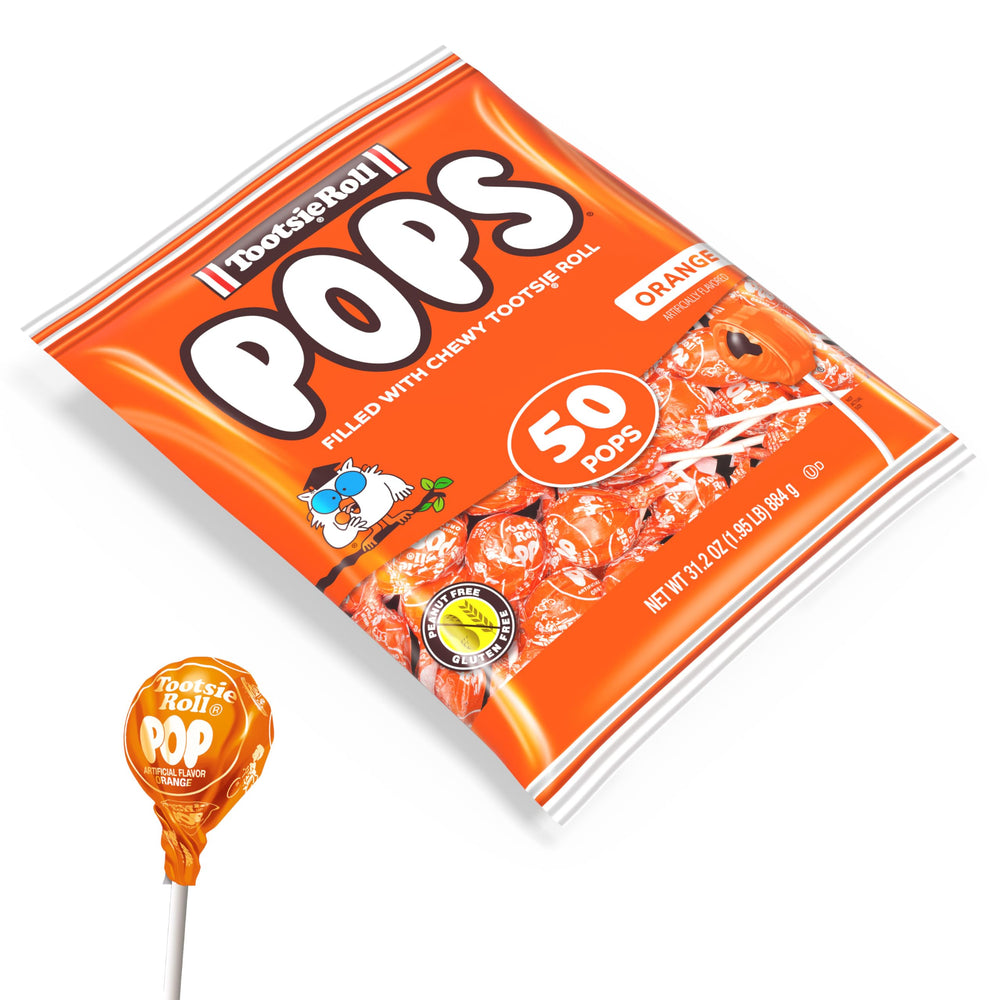 Tootsie Roll Pops individually wrapped design for gifting and parties