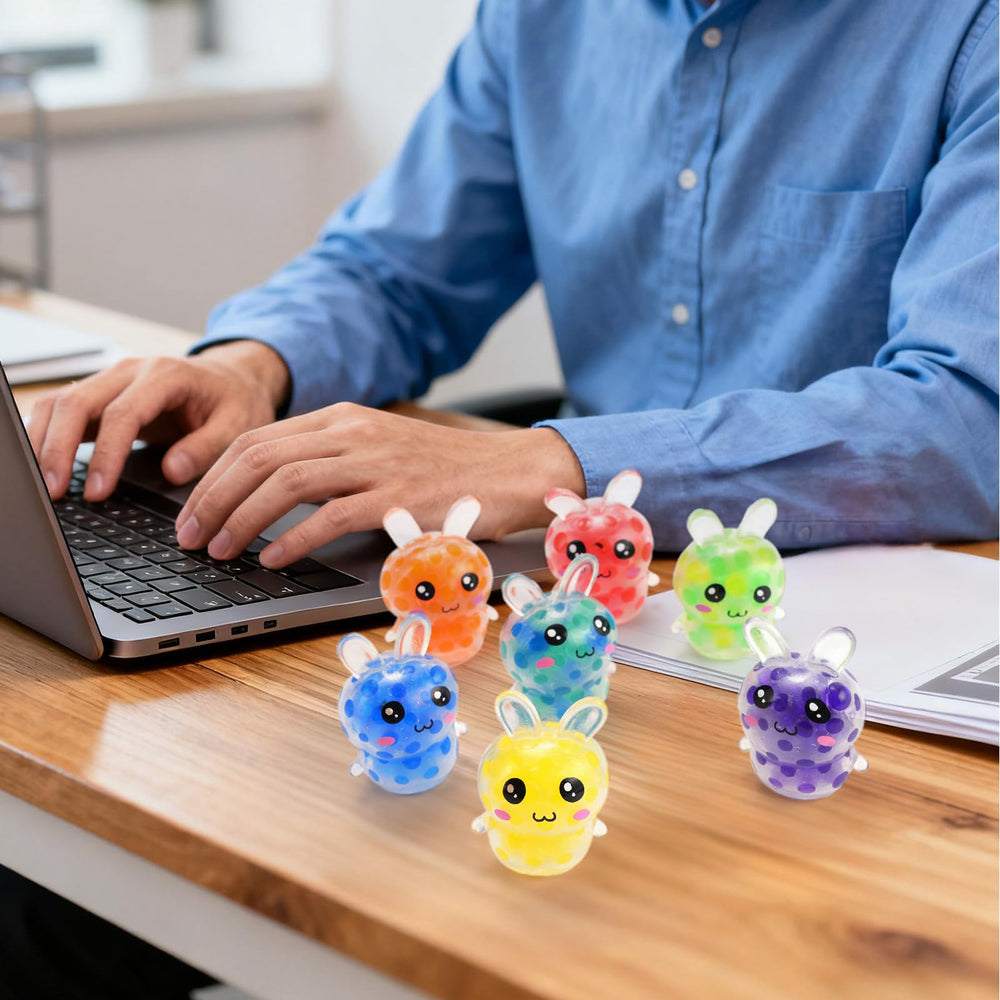 TOOYUMON portable stress relief toy fits in bags and travel.