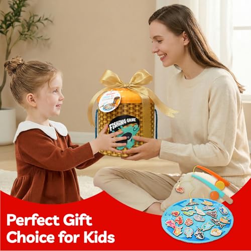 TOP BRIGHT numerals on fish support early counting skills.