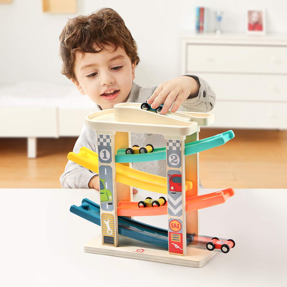 TOP BRIGHT solid wood construction for durable toddler play