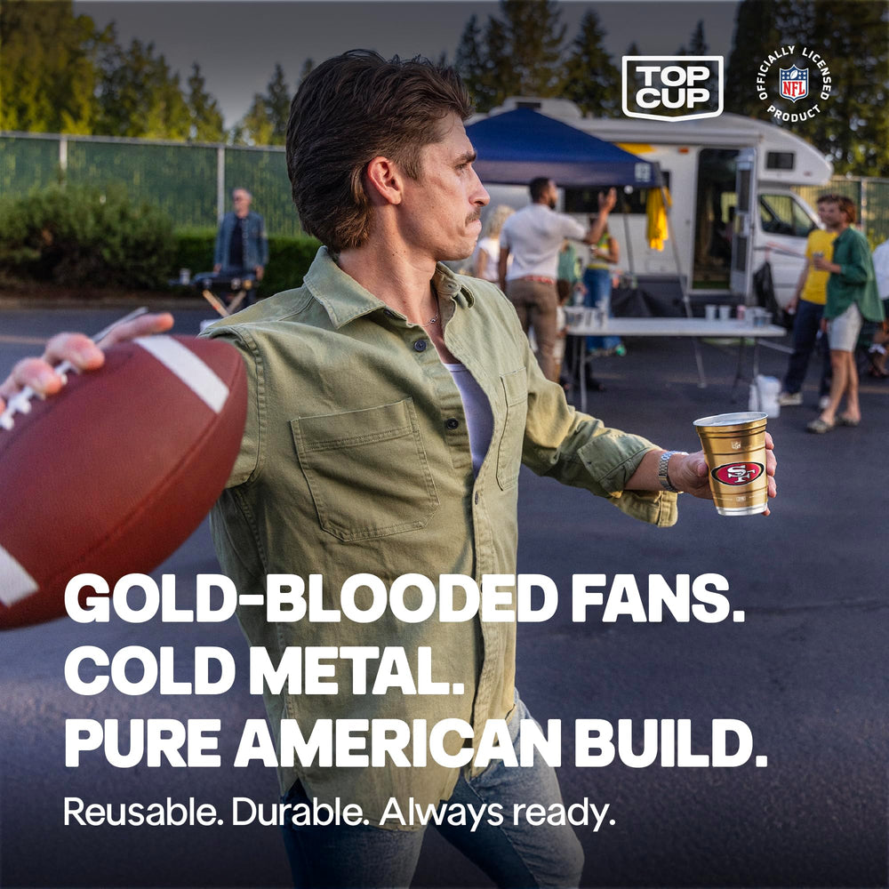 Top Cup NFL 49ers 20oz cup – ice-cold feel for refreshing sips.