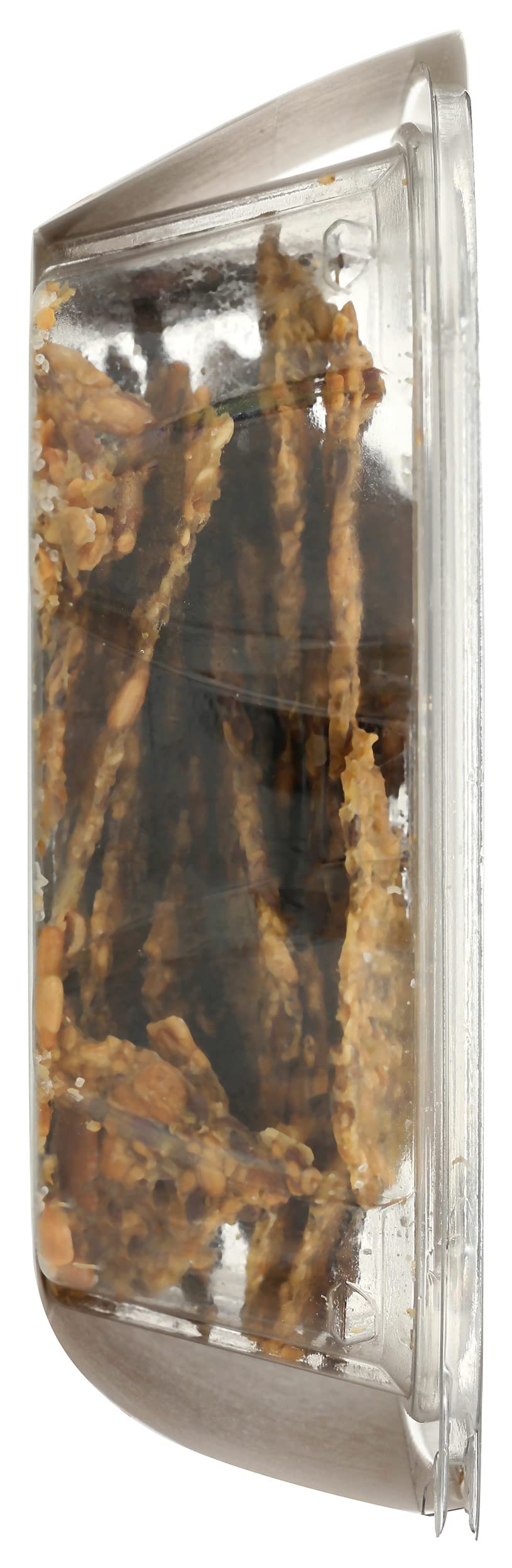 Open bag of Top Seedz Rosemary Organic Crackers ready for snacking