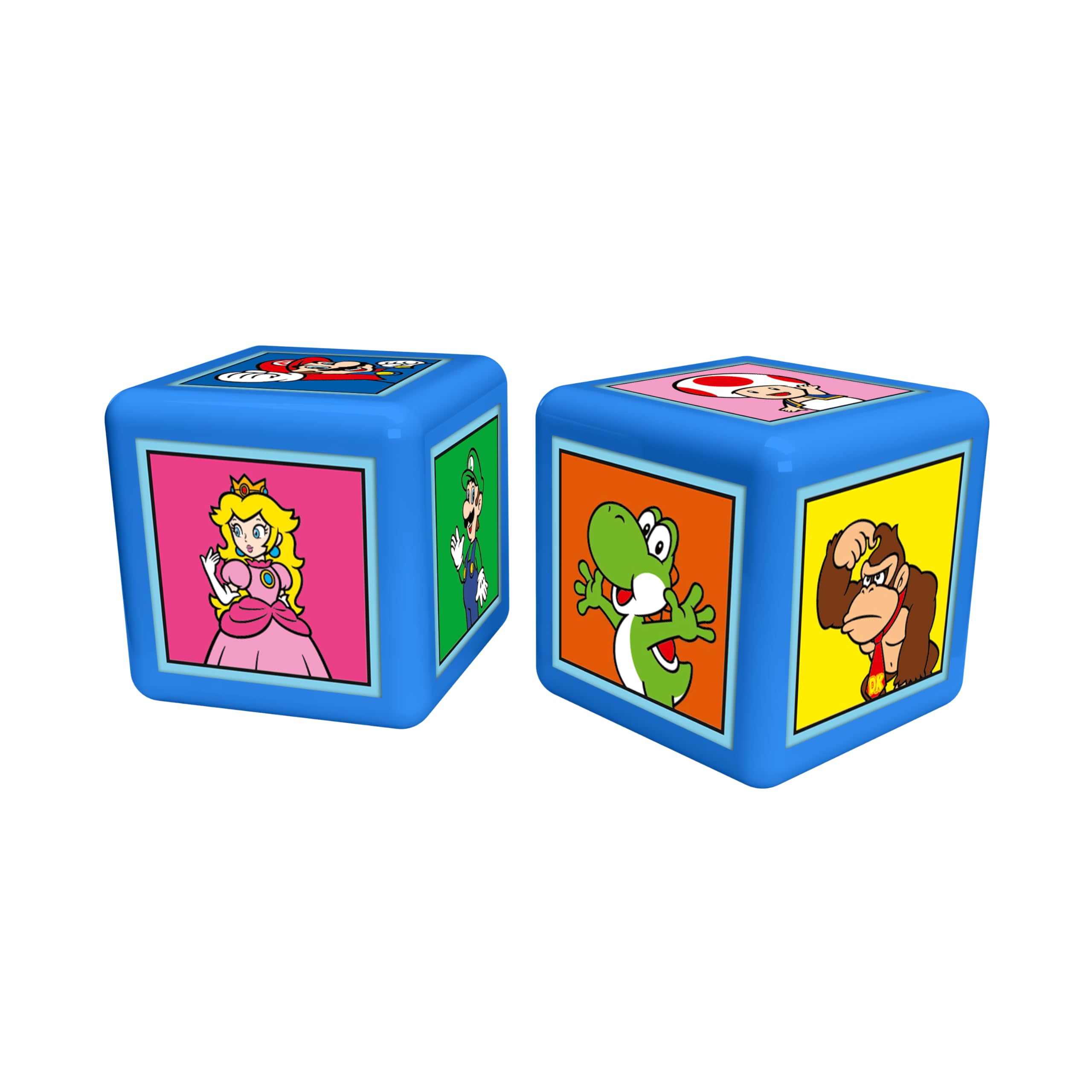 Top Trumps Super Mario artwork: bright visuals enhance pickup and excitement.