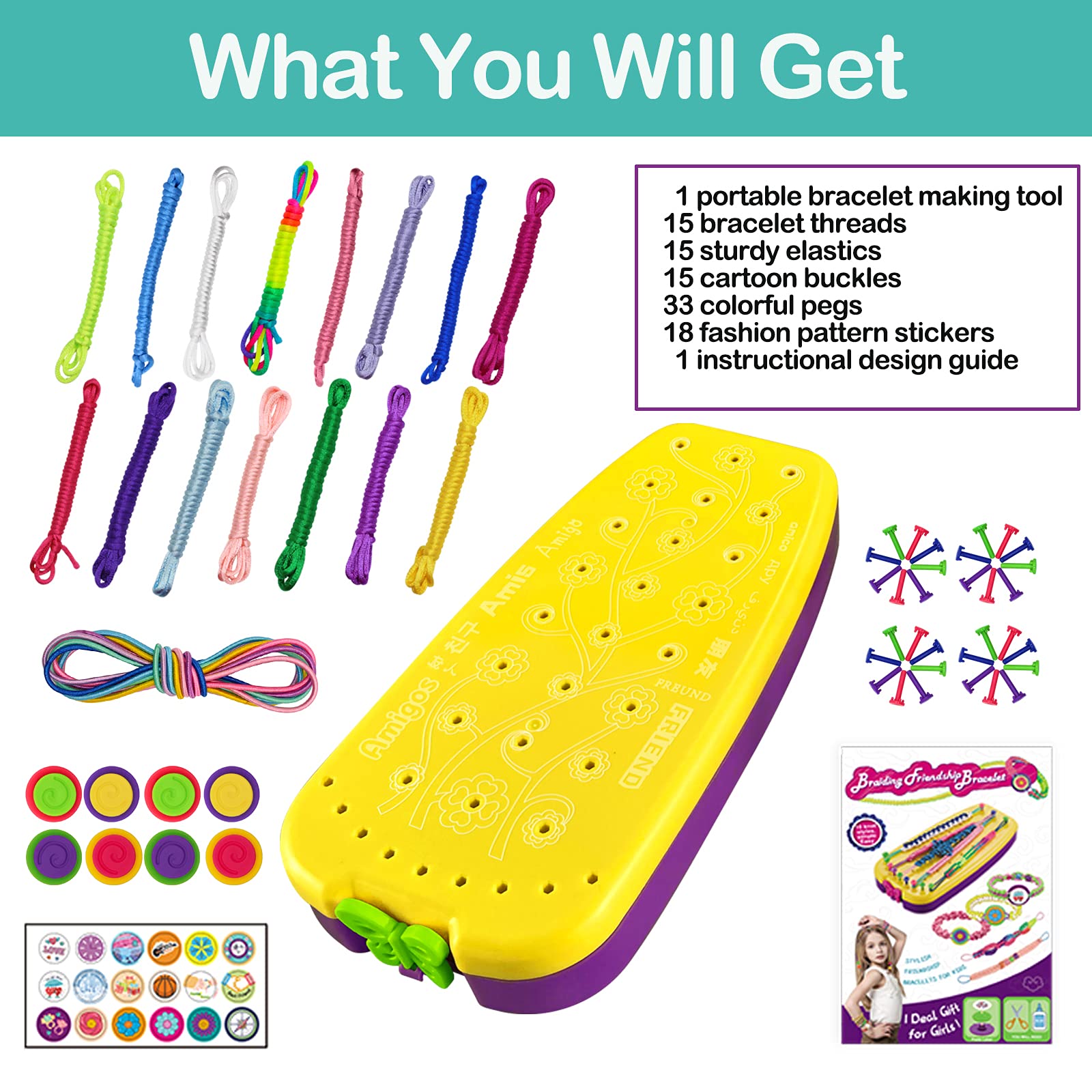 Topdiaos colorful pegs organize threads for precise, tidy patterns