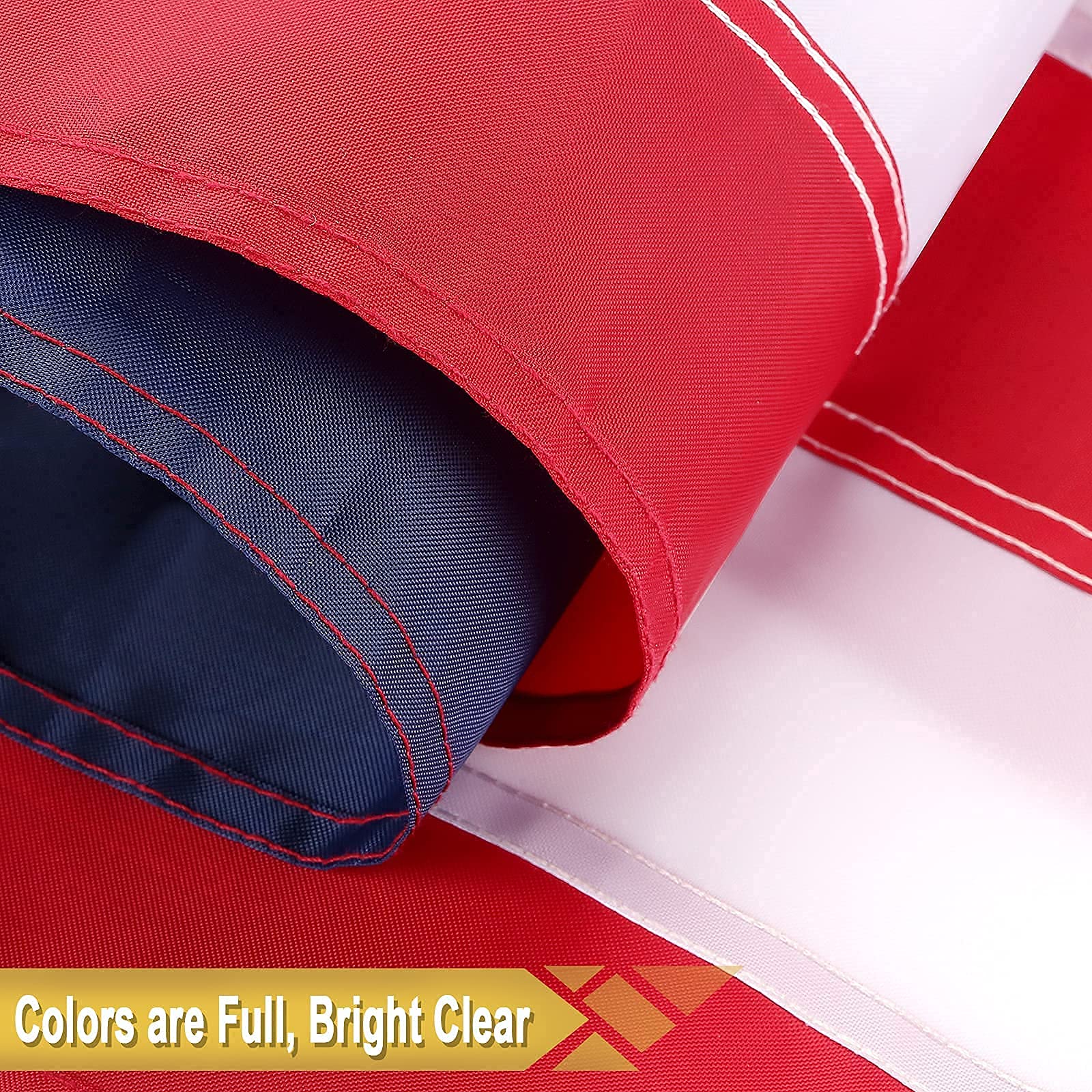 TOPFLAGS American Flag 4x6 ft suitable for patriotic home and decor installations.