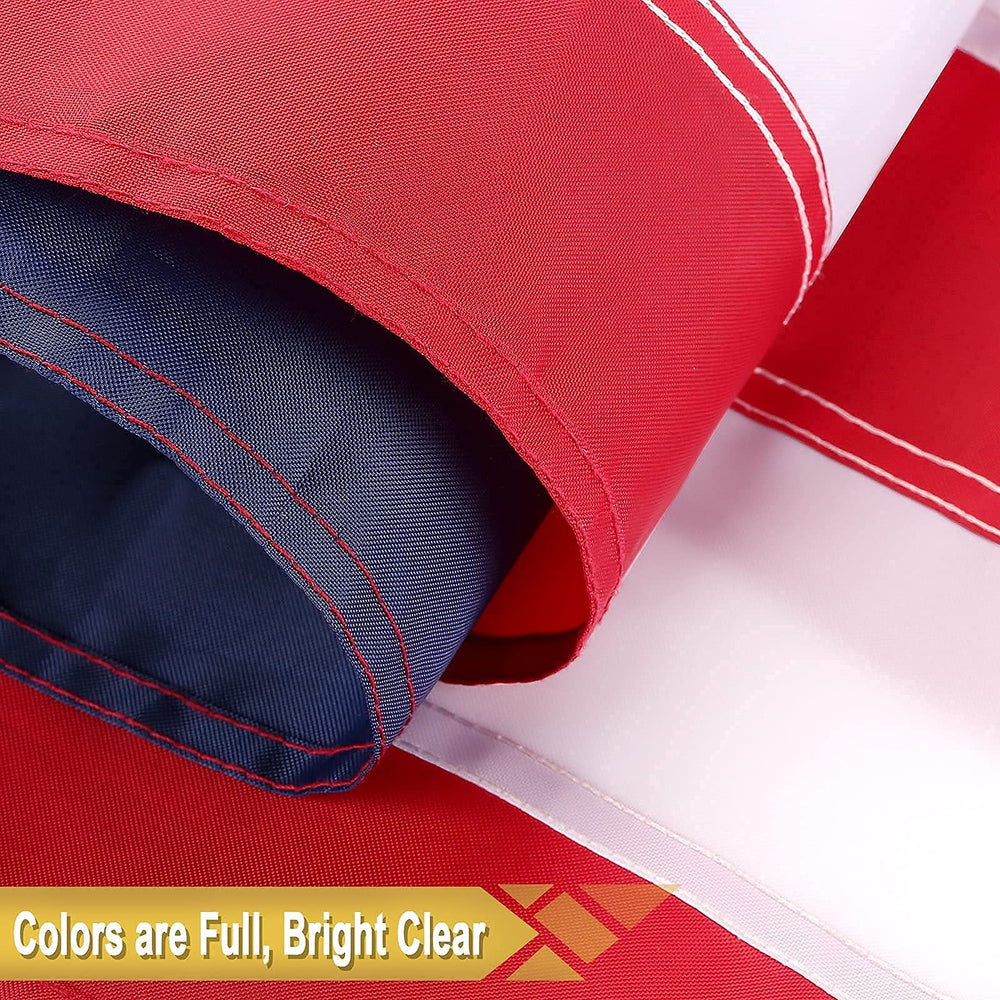 TOPFLAGS American Flag 4x6 ft suitable for patriotic home and decor installations.