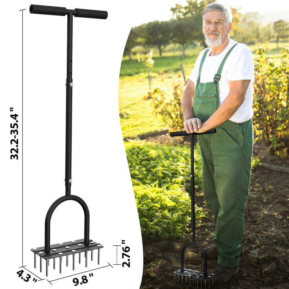 TOPHDY Aerator a versatile lawn tool suitable for various yard sizes.