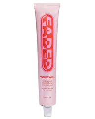 Topicals Faded Serum bottle shown for daily brightening and clearing use.
